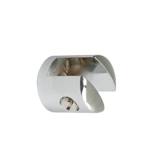 Suporte para Vidro Redondo U 6mm 1 Peça - CRIATIVA Suporte para Vidro Redondo U 6mm 1 Peça - CRIATIVA