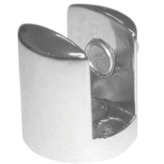 Suporte para Vidro Redondo U 6mm 1 Peça - CRIATIVA Suporte para Vidro Redondo U 6mm 1 Peça - CRIATIVA