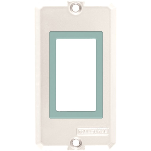 Tampa para Condulete 1/2 e 3/4 com Posto Vertical Liz - TRAMONTINA Tampa para Condulete 1/2 e 3/4 com Posto Vertical Liz - TRAMONTINA