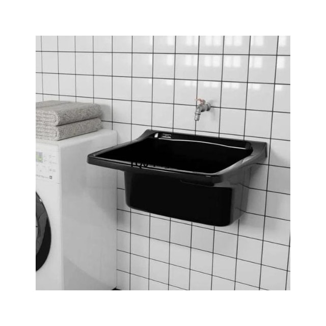 Tanque de Plástico 47 x 43 x 27 Preto 22 Litros - Astra Tanque de Plástico 47 x 43 x 27 Preto 22 Litros - Astra