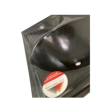 Tanque Duplo de Fibra 100 x 50cm Grafite Granitado - FORTMÁRMORE Tanque Duplo de Fibra 100 x 50cm Grafite Granitado - FORTMÁRMORE