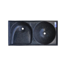 Tanque Duplo Delta 1 x 0,50mt Preto - DURAFIBRA