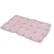 Tapete de Plástico Flexível para Área Molhada 50 x 32cm Rosa - ASTRA