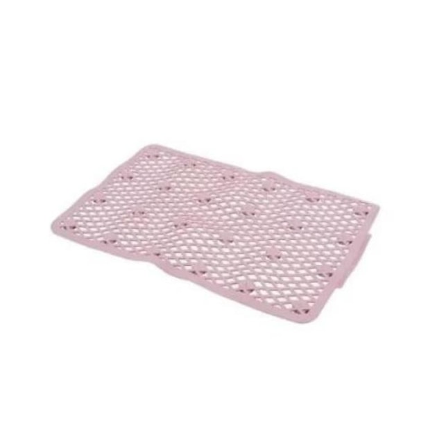 Tapete de Plástico Flexível para Área Molhada 50 x 32cm Rosa - ASTRA