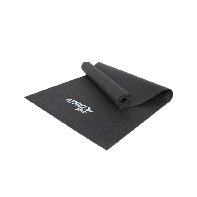 Tapete de Yoga Atrio PVC Preto