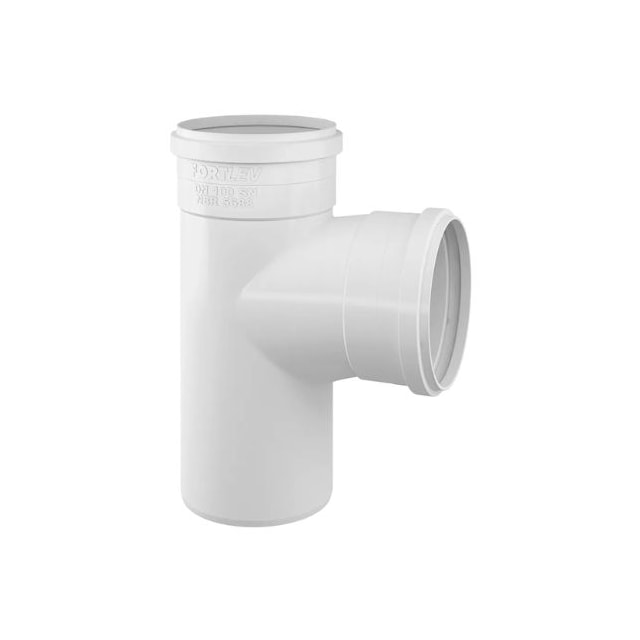 Tê de Esgoto PVC 50mm - FORTLEV Tê de Esgoto PVC 50mm - FORTLEV