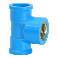 Tê LR 25 x 3/4" com Bucha Latão - AMANCO Tê LR 25 x 3/4" com Bucha Latão - AMANCO