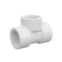 Tê Roscável Branco 1/2 Pol. - PLASTILIT Tê Roscável Branco 1/2 Pol. - PLASTILIT