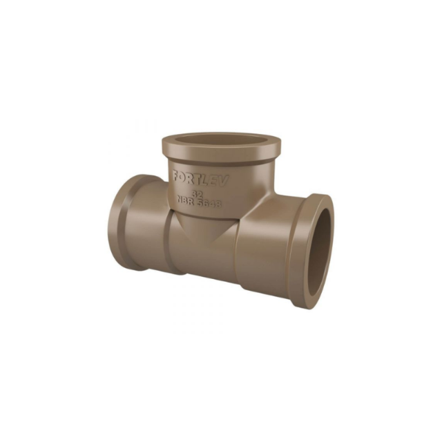 Tê Soldável PVC 20mm - FORTLEV Tê Soldável PVC 20mm - FORTLEV