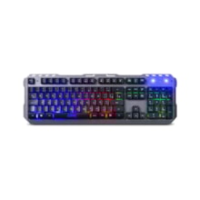 Teclado Base Metálica Led Rainbow GK300 - Multilaser - TC260 Teclado Base Metálica Led Rainbow GK300 - Multilaser - TC260