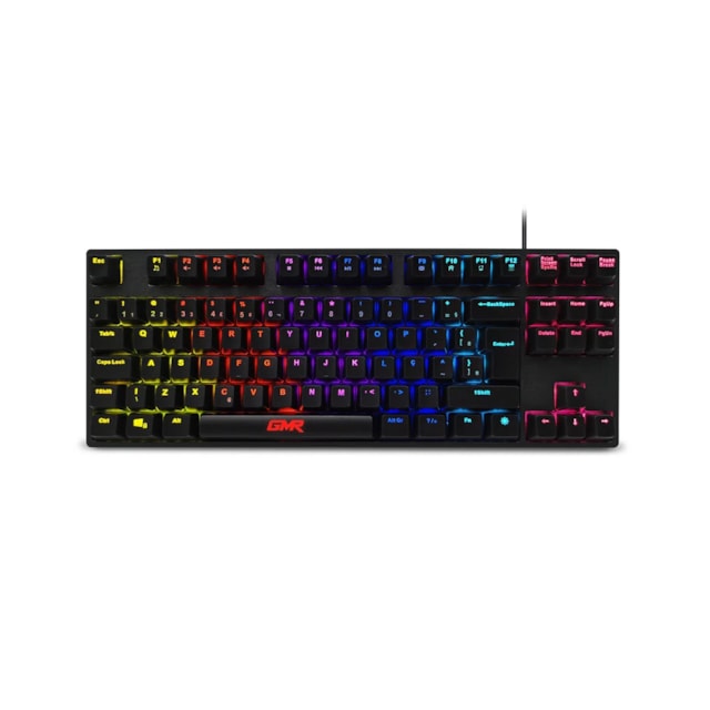 Teclado Gamer Mecânico TKL LED Rainbow - TC258