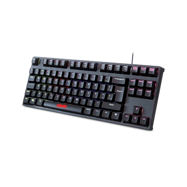 Teclado Gamer Mecânico TKL LED Rainbow - TC258