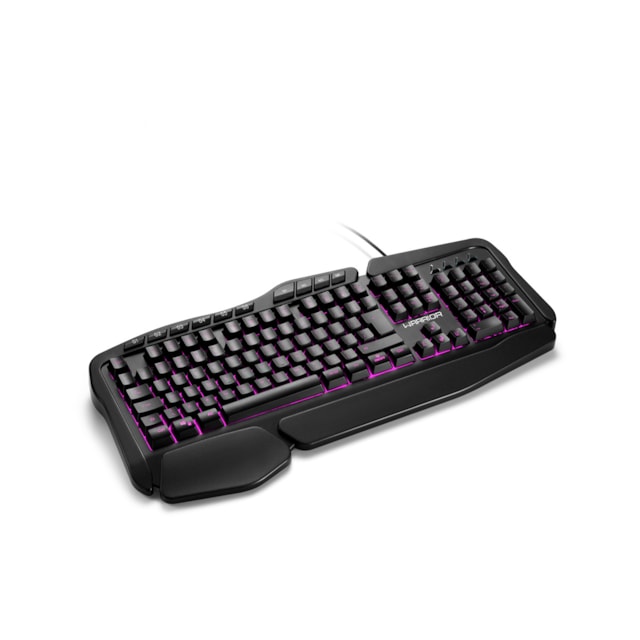 Teclado Gamer Warrior Clancy RGB Macro - TC241