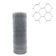 Tela de Arame Hexagonal 1 x 1m - Morlan  Tela de Arame Hexagonal 1 x 1m - Morlan