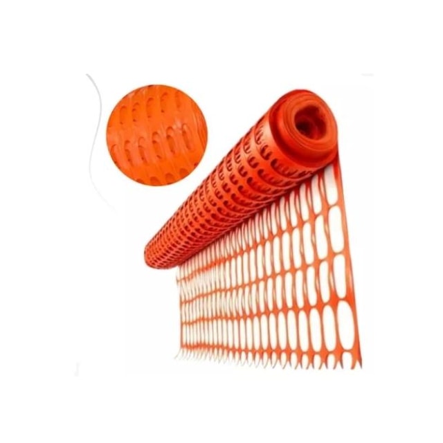 Tela Tapume 1,20 x 1M Laranja - Kala  Tela Tapume 1,20 x 1M Laranja - Kala