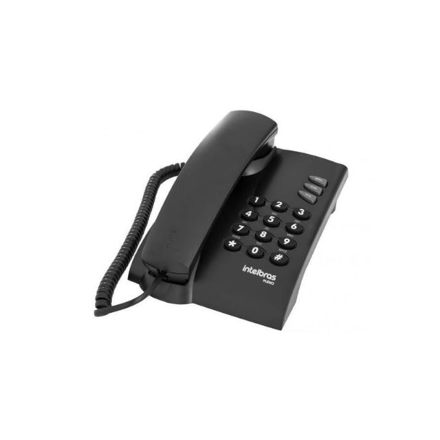 Telefone de Mesa Pleno Cinza Ártico - INTELBRAS Telefone de Mesa Pleno Cinza Ártico - INTELBRAS