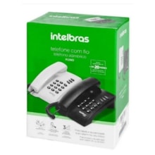 Telefone de Mesa Pleno Cinza Ártico - INTELBRAS Telefone de Mesa Pleno Cinza Ártico - INTELBRAS