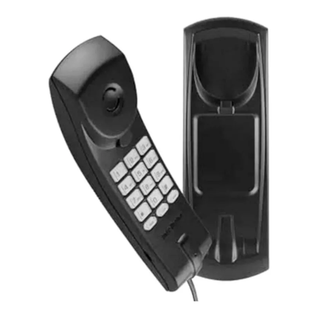 Telefone Gôndola TC20 Preto - INTELBRAS Telefone Gôndola TC20 Preto - INTELBRAS