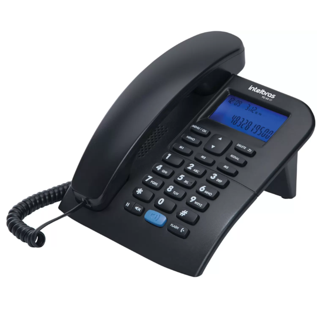 Telefone Mesa Id TC60 ID Grafite - INTELBRAS