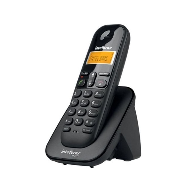Telefone sem Fio ID Ramal TS3112 Preto - INTELBRAS Telefone sem Fio ID Ramal TS3112 Preto - INTELBRAS
