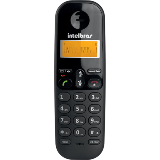 Telefone sem Fio ID Ramal TS3112 Preto - INTELBRAS Telefone sem Fio ID Ramal TS3112 Preto - INTELBRAS