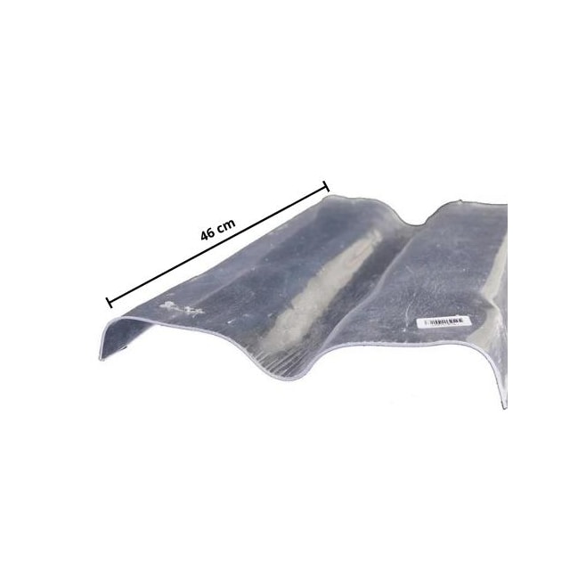 Telha Acrílica Lisa Tripla - Telhaluz Telha Acrílica Lisa Tripla - Telhaluz