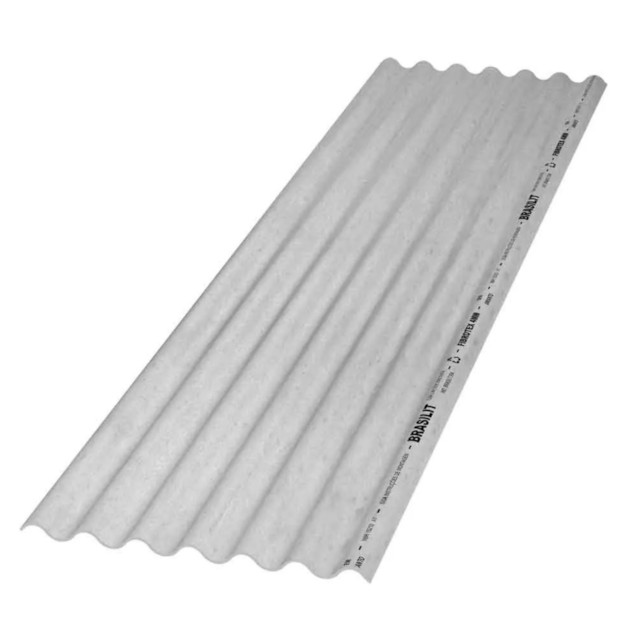 Telha de Fibrocimento 4mm 2,44x0,50m - BRASILIT