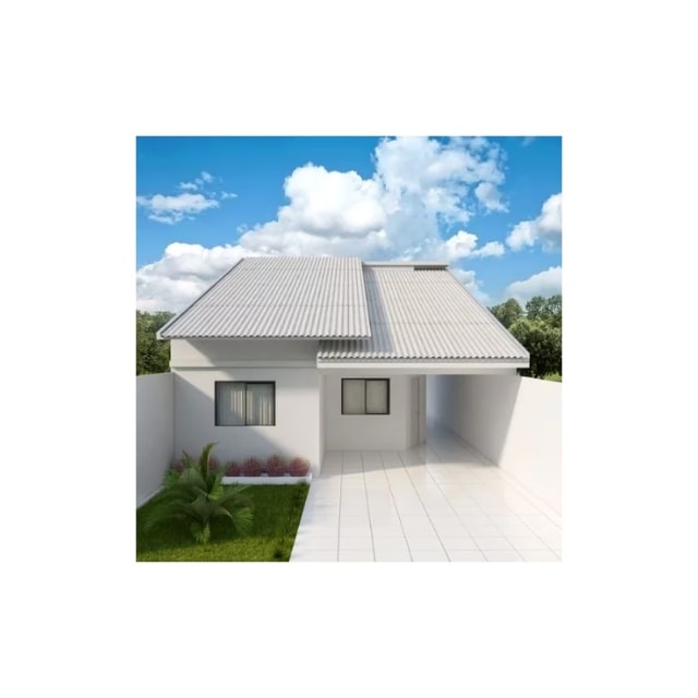 Telha de Fribocimento 2,44m x 0,50cm x 4mm - BRASILIT Telha de Fribocimento 2,44m x 0,50cm x 4mm - BRASILIT