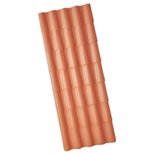Telha de PVC Colonial 2,30x0,88m Cerâmica - ITEC Telha de PVC Colonial 2,30x0,88m Cerâmica - ITEC