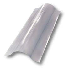 Telha de PVC Incolor 0,18x0,50 Ondafort - FORTLEV