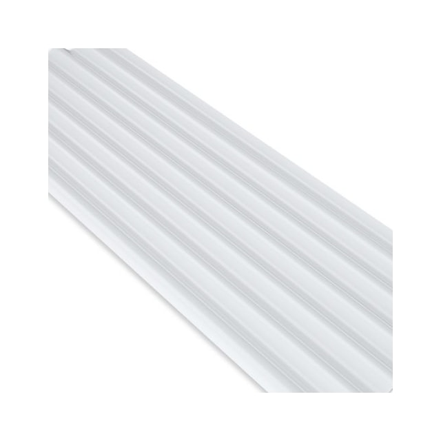 Telha PVC Leitosa Ondulada 2,44 X 1,10m Ondafort - Fortlev  Telha PVC Leitosa Ondulada 2,44 X 1,10m Ondafort - Fortlev