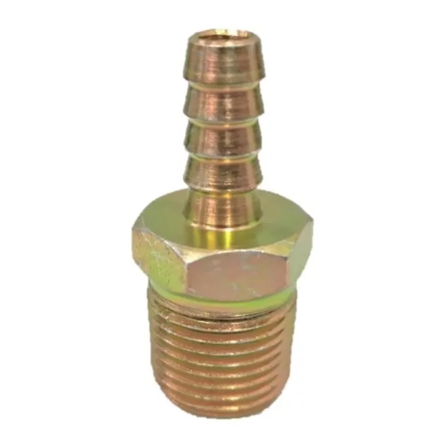 Terminal para Gás 1/2 x 3/8 BSP (M) - ROCO Terminal para Gás 1/2 x 3/8 BSP (M) - ROCO