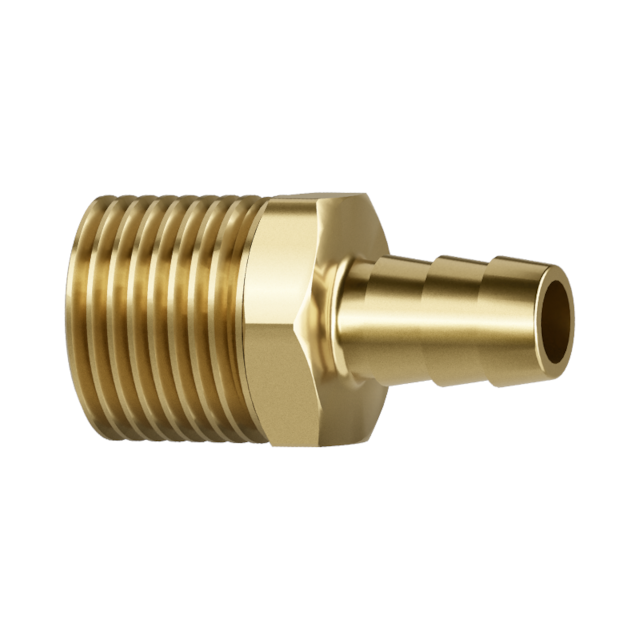 Terminal para Gás 1/2 x 3/8 BSP (M) - ROCO Terminal para Gás 1/2 x 3/8 BSP (M) - ROCO