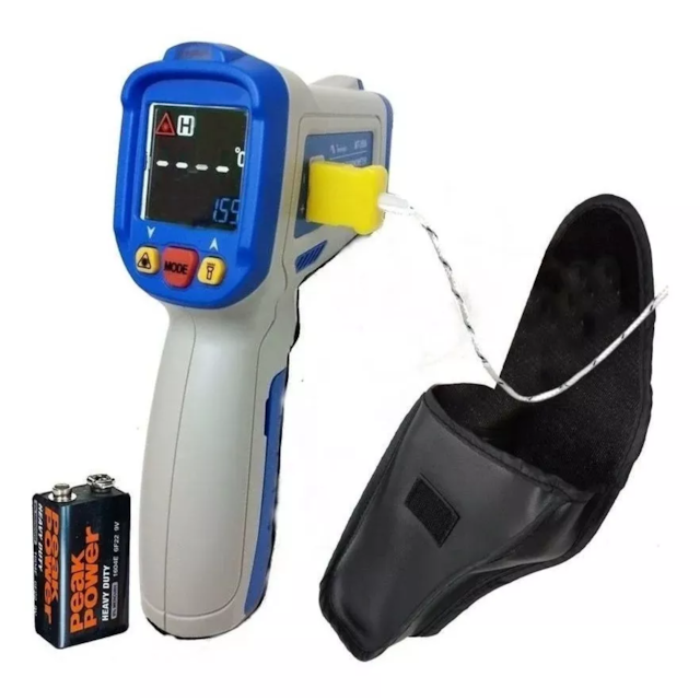 Termômetro Infravermelho Digital MT350A - MINIPA Termômetro Infravermelho Digital MT350A - MINIPA