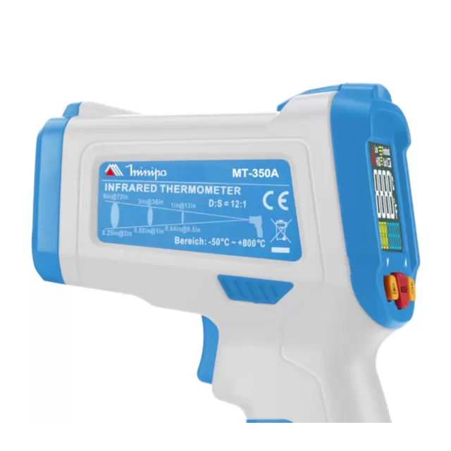 Termômetro Infravermelho Digital MT350A - MINIPA Termômetro Infravermelho Digital MT350A - MINIPA