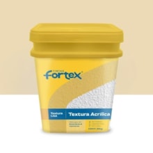 Textura Acrílica Lisa Areia 25Kg - FORTEX