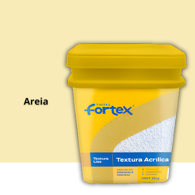 Textura Acrílica Lisa Areia 25KG - FORTEX Textura Acrílica Lisa Areia 25KG - FORTEX