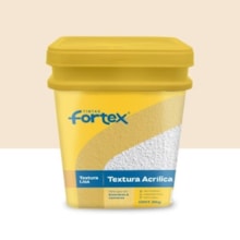 Textura Acrílica Lisa Creme 25Kg - FORTEX