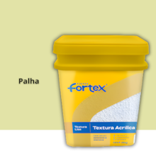 Textura Acrílica Lisa Palha 25KG - FORTEX