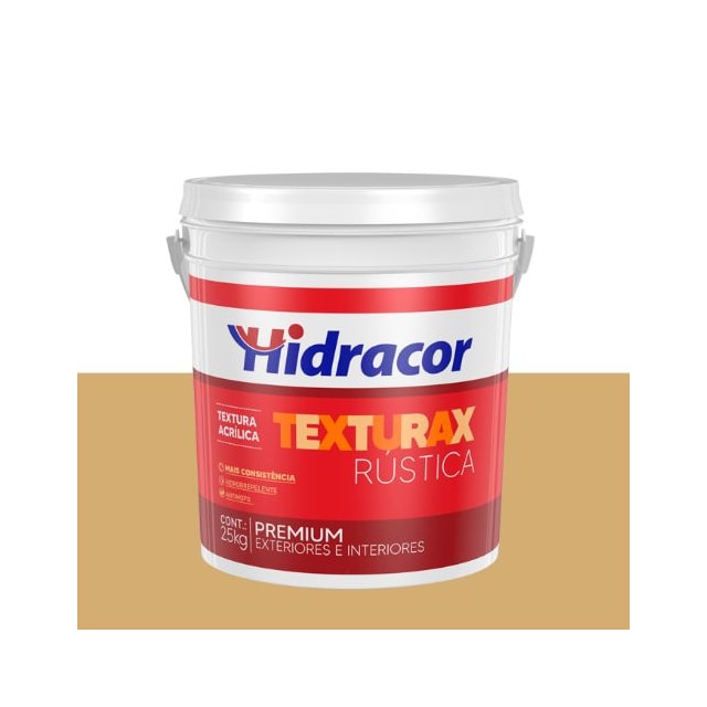 Textura Rústica Camurça 25kg - Hidracor 