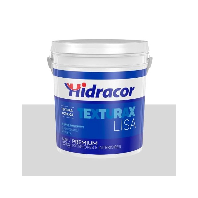 Texturax Lisa Branco Gelo 25kg - Hidracor