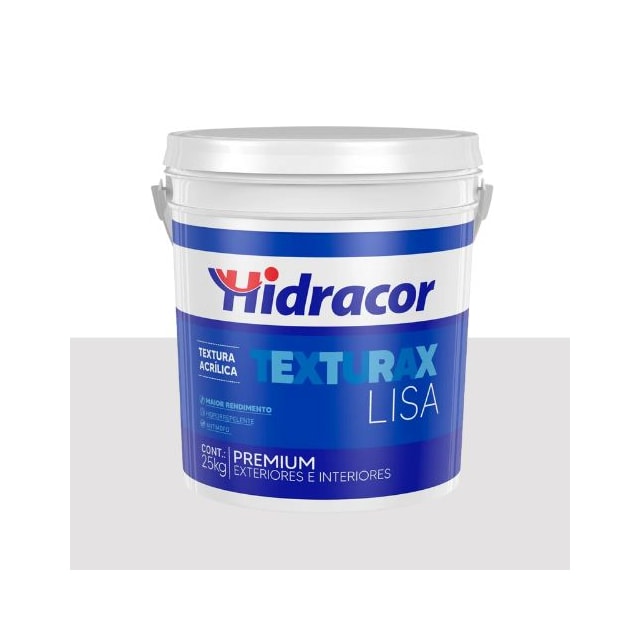 Texturax Lisa Branco Neve 25kg - HIDRACOR