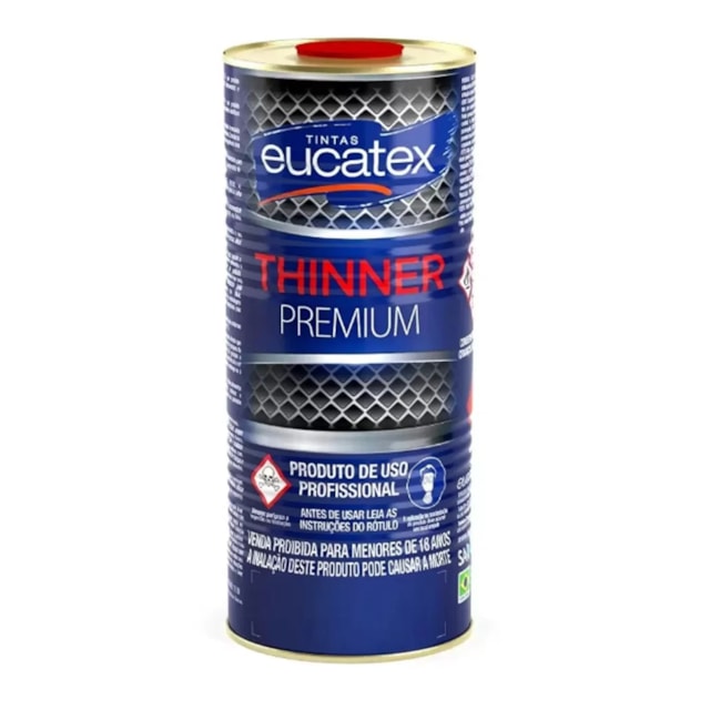 Thinner Solvente 900ml - Eucatex 