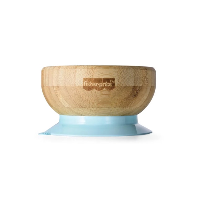 Tigela com Ventosa Bam N Boo 6+M Fisher Price Azul Tigela com Ventosa Bam N Boo 6+M Fisher Price Azul