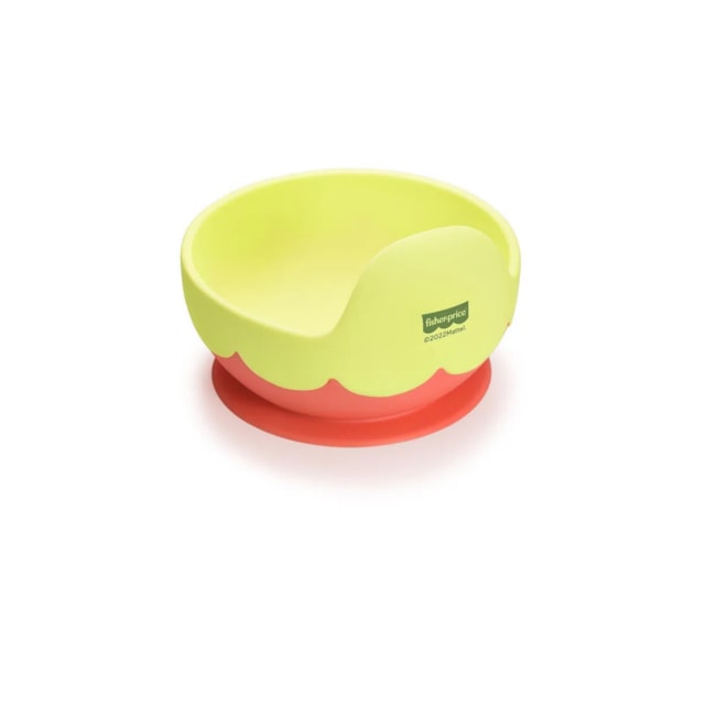 Tigela de Silicone Com Ventosa Yummy! Fisher-Price Coral