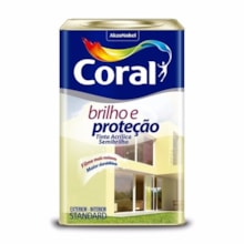 Tinta Acrílica Brilho e Proteção Semibrilho Branco Gelo 16L - Coral