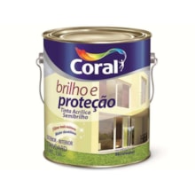 Tinta Acrílica Brilho e Proteção Semibrilho Branco Gelo 3,2L - Coral