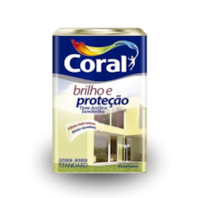 Tinta Acrílica Brilho e Proteção Semibrilho Branco Neve 18L - Coral