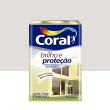 Tinta Acrílica Brilho e Proteção Semibrilho Branco Neve 18L - Coral