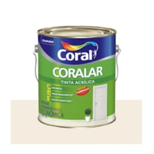 Tinta Acrílica Coralar Amarelo Canário 3,6L - Coral